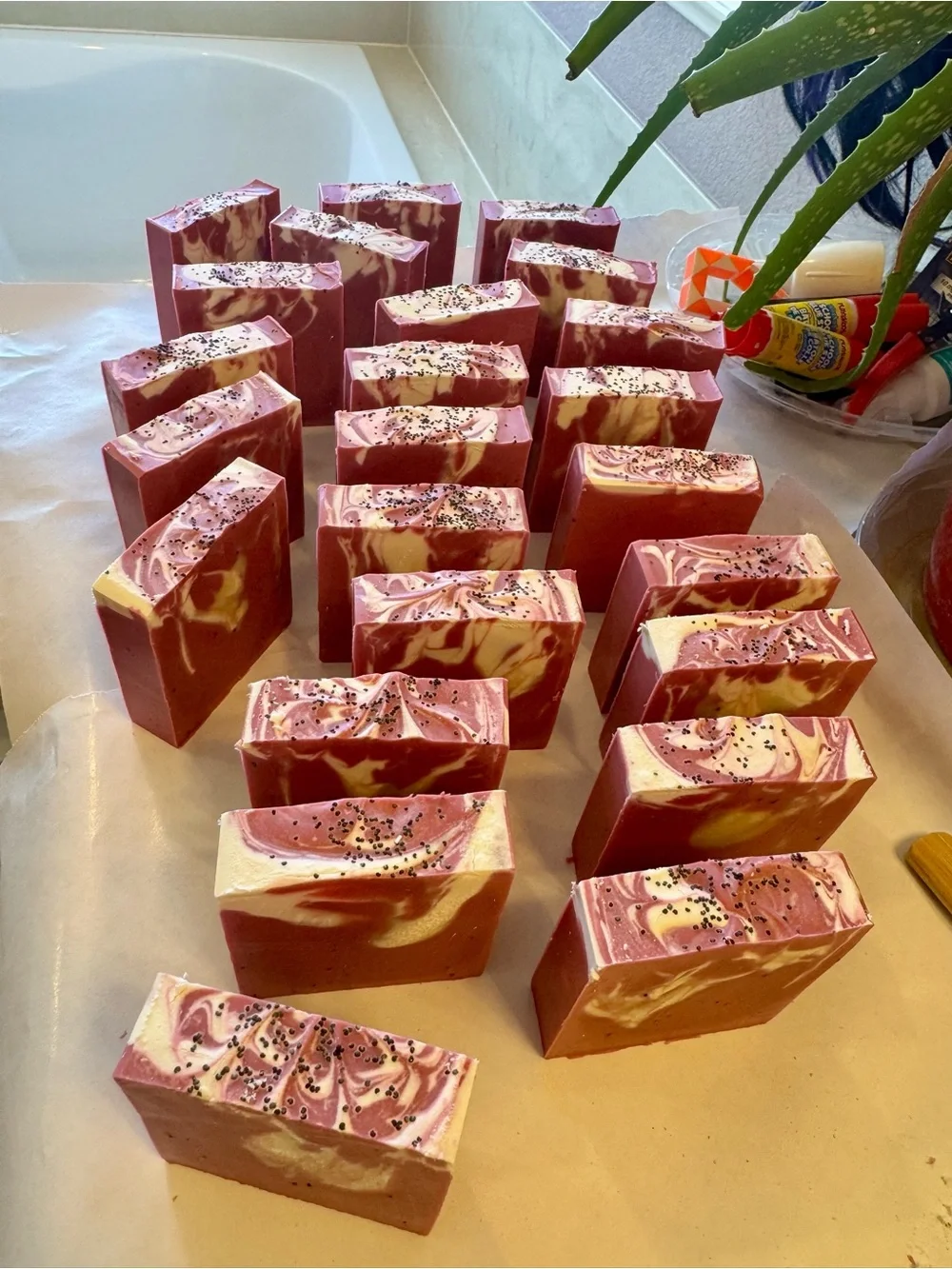 Gold Box Exfoliating Soap Bar in Light Green - Premium Bath & Body